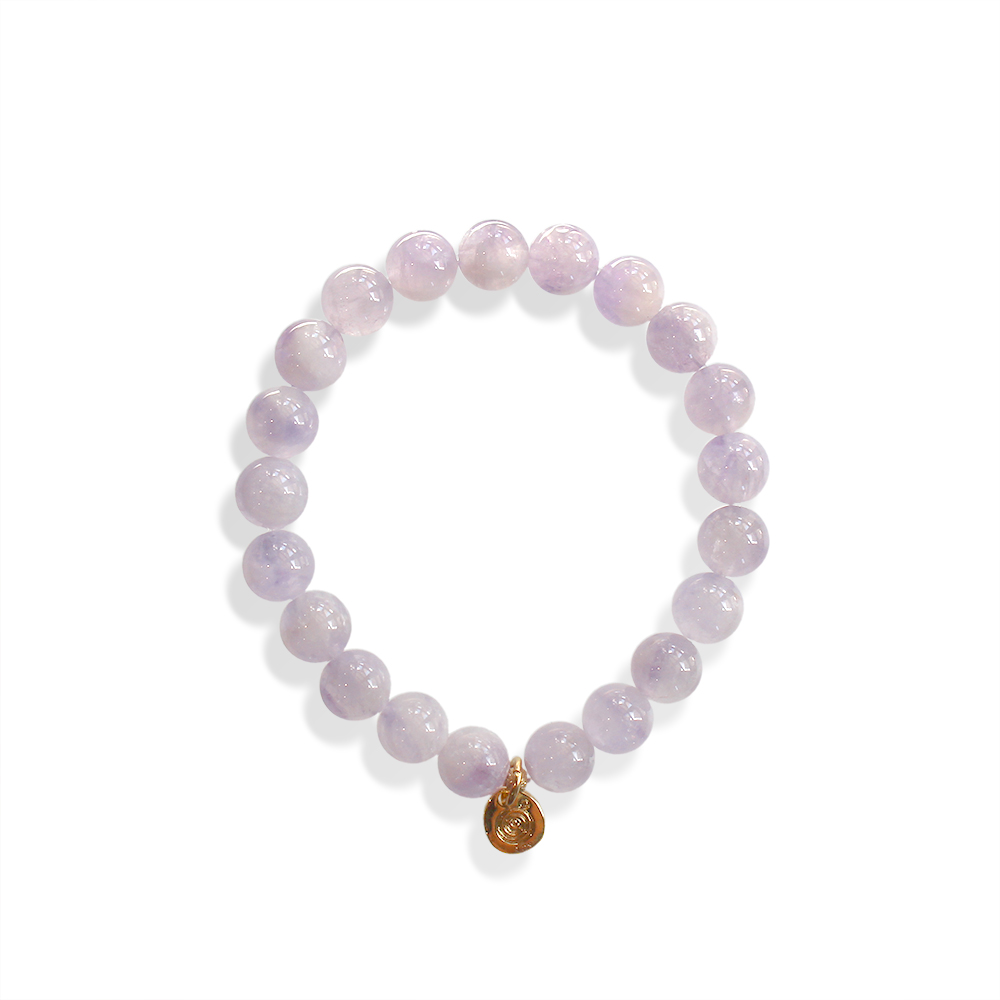 ラベンダーアメシストブレスレット
