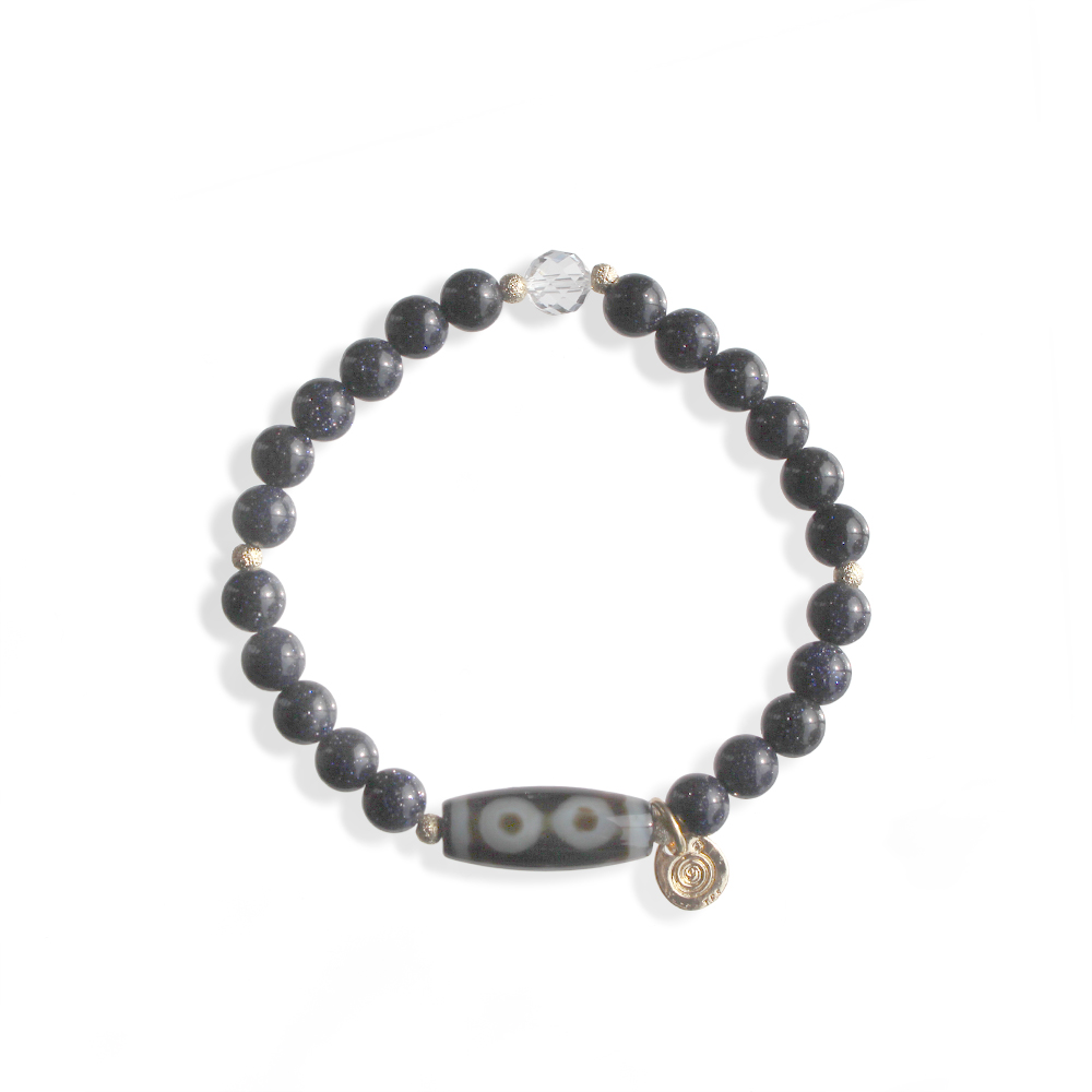 三眼天珠ブレスレット