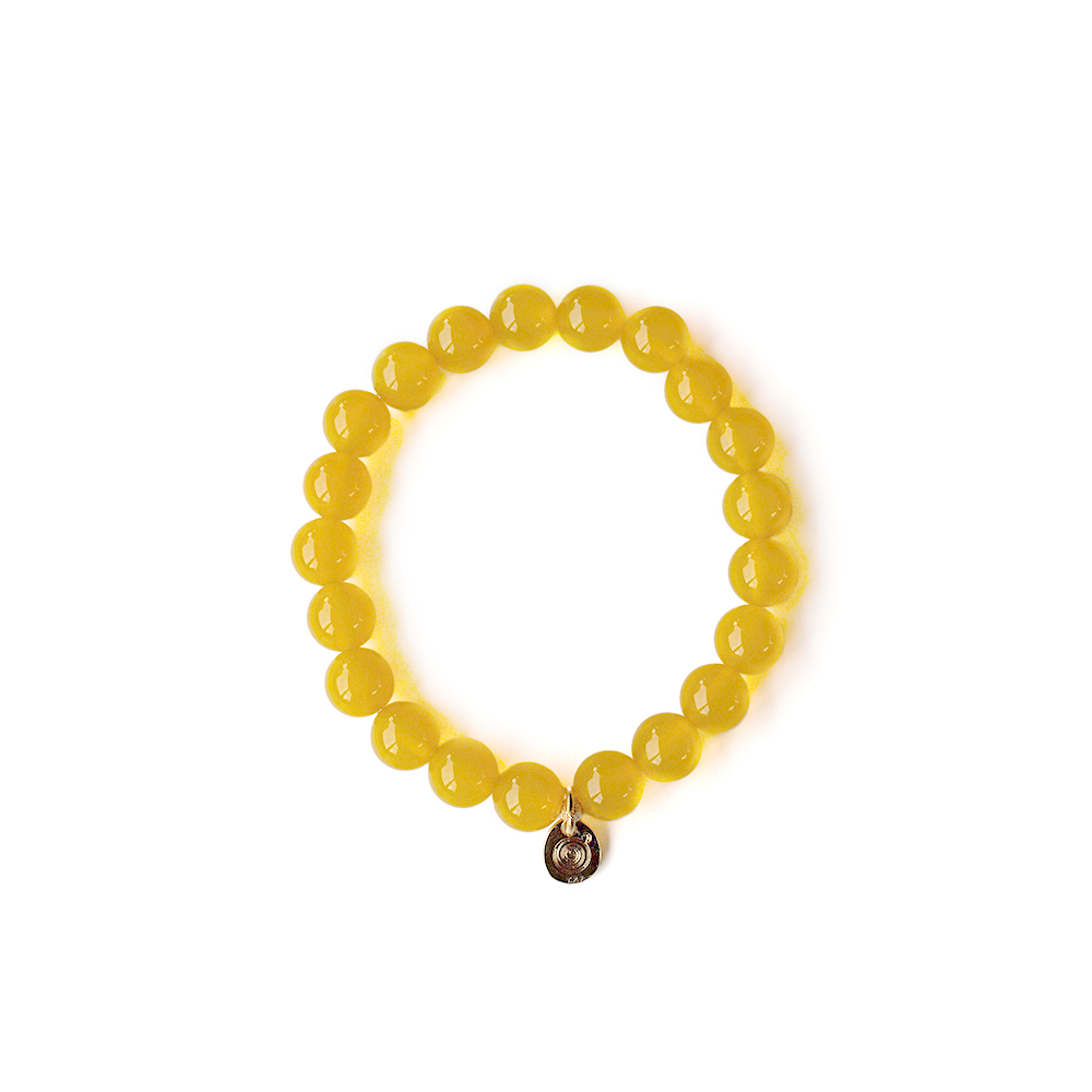 イエローアゲートブレスレット