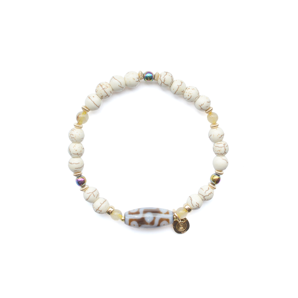 ウィンターコレクション　九眼天珠ブレスレット