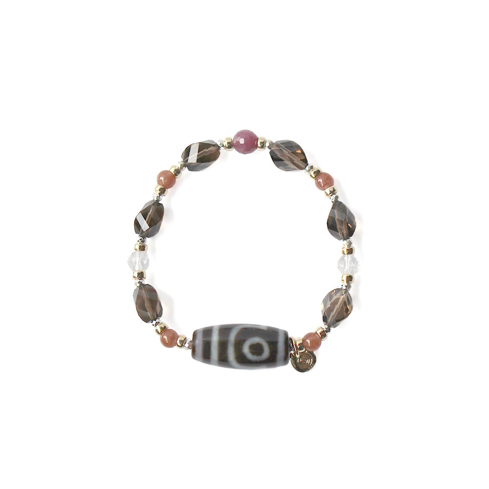 アニバーサリー限定　二眼天珠ブレスレット